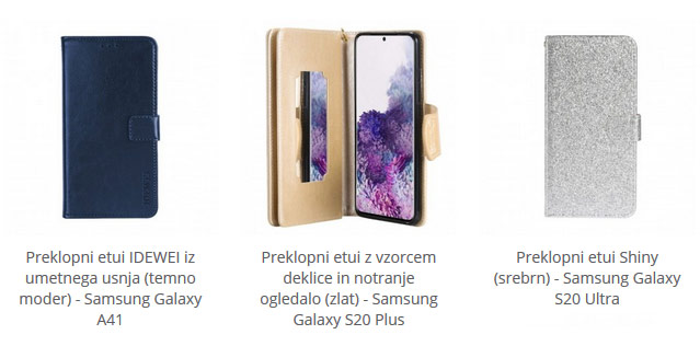 Samsung preklopni etuiji